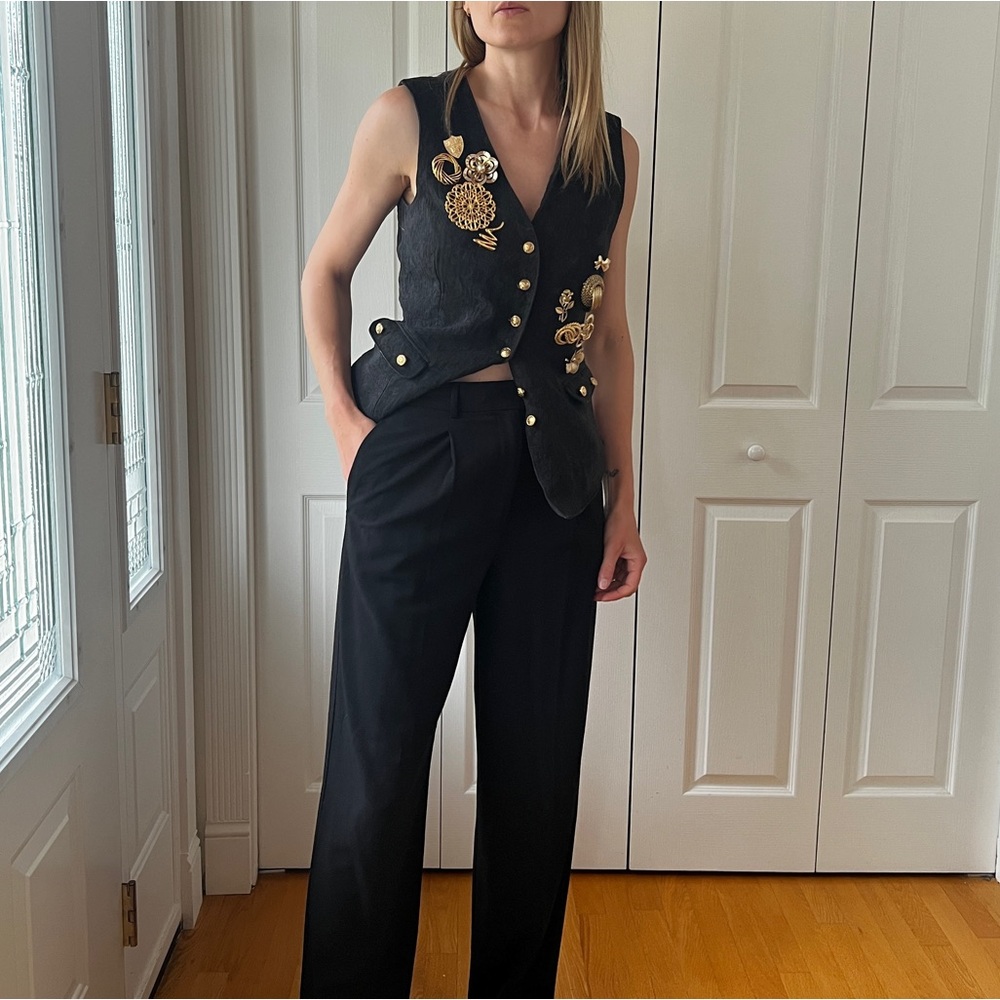 Dynamite High Waisted Wide leg Trouser - Picture 2 of 11